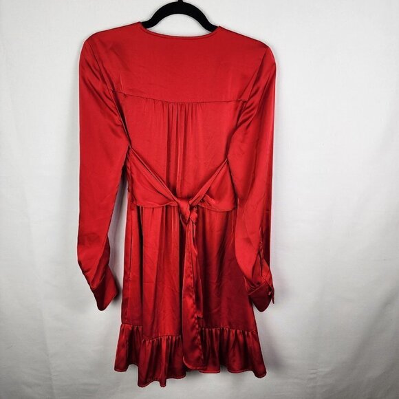 Flawed Marissa Webb Satin Mini Dress 2 - Picture 3 of 8